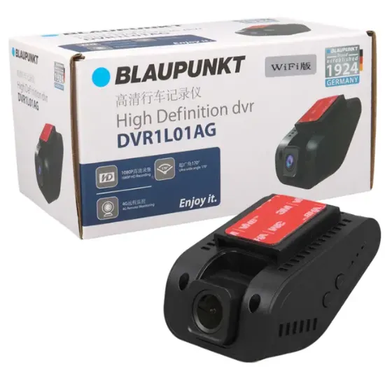 Blaupunkt DVR1L02AG 1080p 170° Ultra Geniş Açı Full HD Araç İçi Kamera DVR WiFi resmi