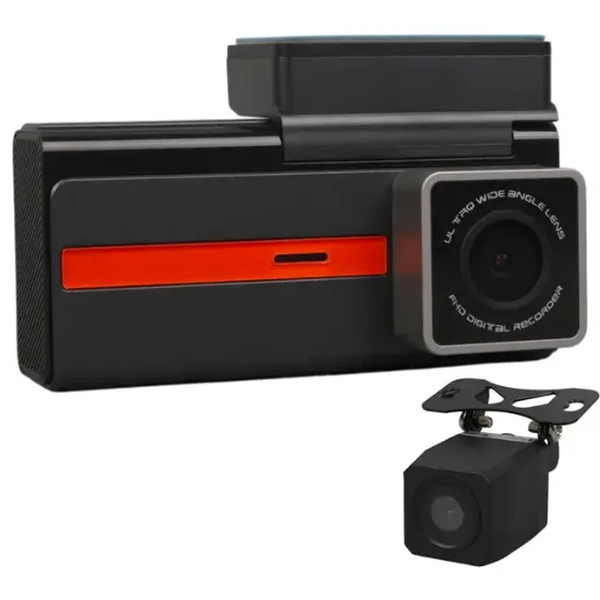 Blaupunkt DVR2S01 Wifi + 256GB SD Kart + Destekli 3.39'' Ön + Mini Arka Çift Dvr Araç Kamera resmi