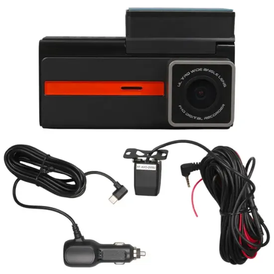 Blaupunkt DVR2S01 Wifi + 256GB SD Kart + Destekli 3.39'' Ön + Mini Arka Çift Dvr Araç Kamera resmi