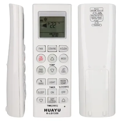 Huayu K-LG1358 LG - Beko - Arçelik A/C Akıllı Universal Klima Kumandası resmi