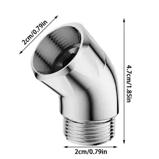 Sunup SN-29690 Açı Ayarlı Duş Başlığı Bağlantı Dirseği resmi