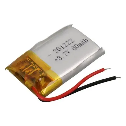 PowerMaster 301222 3.7V 60mAh Lityum Polimer (Li-po) Batarya Ciklet Pil resmi