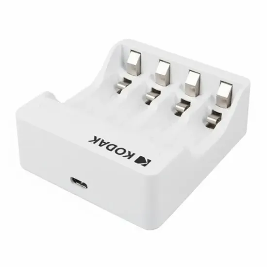 Kodak KD-29490 4'lü AA/AAA Ni-MH Otomatik Hızlı Pil Şarj Cihazı (Type-C) resmi