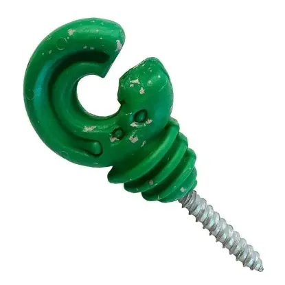 Polat Torsan Vidalı Elektrikli Çit Galvaniz Tel Sabitleme İzolatörü resmi