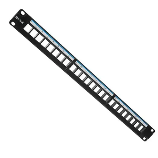 S-Link SL-F24N Jack'sız 24'lü Patch Panel resmi