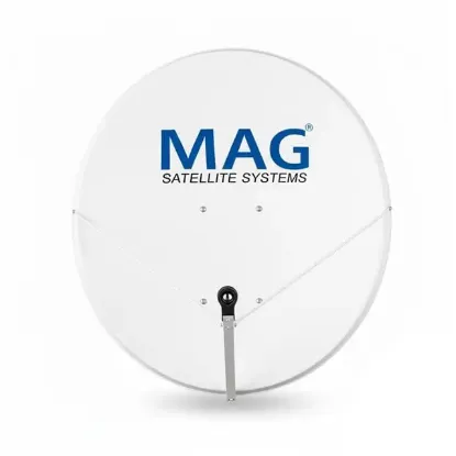 MAG 97cm 3 Kollu Ofset Çanak Anten Büyük Mountlu Profesyonel Seri (10'lu Paket) resmi