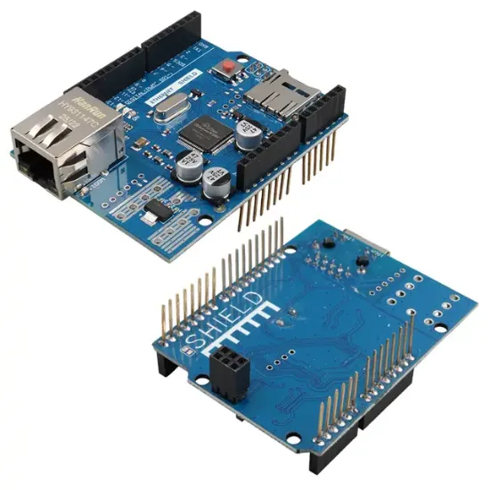 Arduino W5100 Ethernet Shield ve Micro SD Kart Modülü resmi