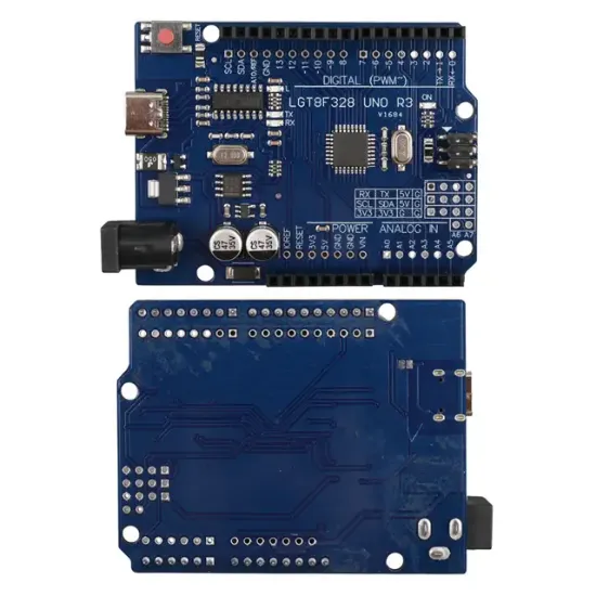 Arduino LGT8F328 UNO R3 USB-C Geliştirme Kartı resmi