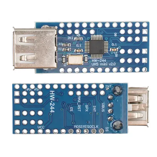 Arduino MAX3421E USB Host Shield Mini (HW-244) Geliştirme Modülü resmi
