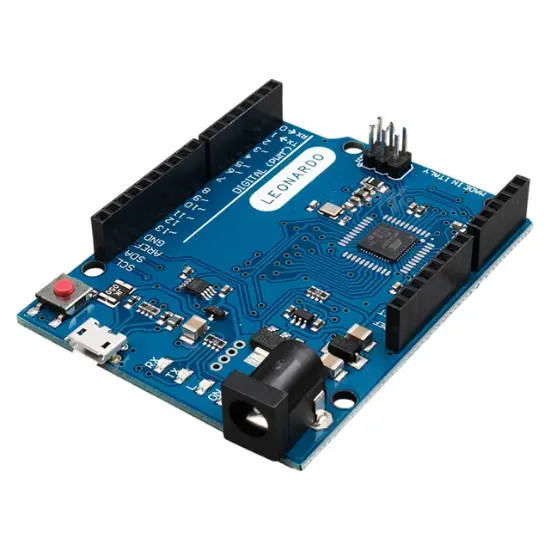 Arduino Leonardo R3 ATmega32U4 Mikrodenetleyici Geliştirme Kartı resmi