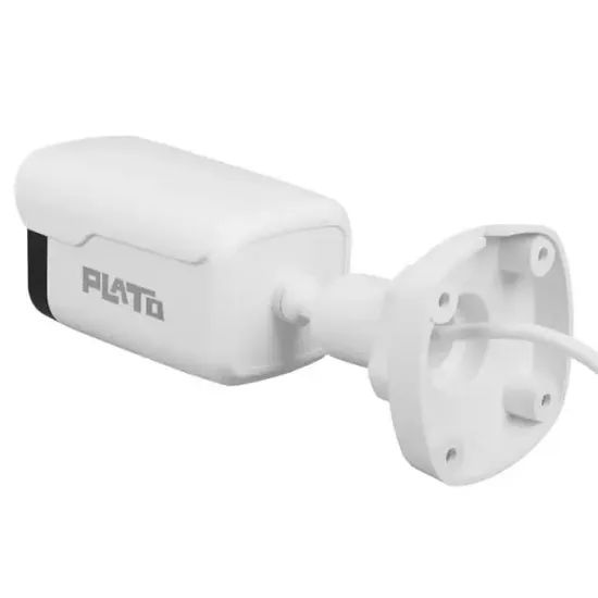 Plato PL-37707 AHD Bullet Güvenlik Kamera 2MP 3 Warm Led Sesli 3.6MM Renkli Gece Görüş (Mikrofonlu) resmi