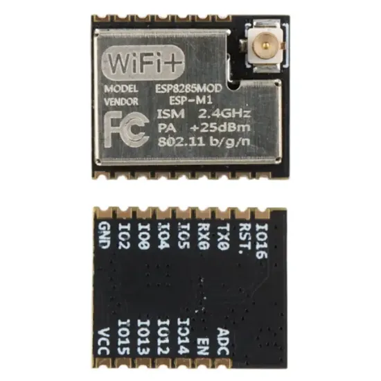 ESP8285-M1 WiFi Modülü 2.4GHz Kablosuz Alıcı Verici IPEX Anten Girişli Haberleşme Kartı resmi