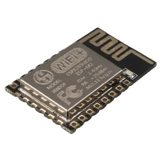 ESP8285-M2 WiFi Modülü 2.4GHz Kablosuz Alıcı Verici Dahili PCB Antenli Haberleşme Kartı resmi