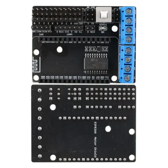 L293D Çift Kanallı Motor Sürücü Modülü NodeMCU ESP-12E İçin Genişletme Kartı resmi