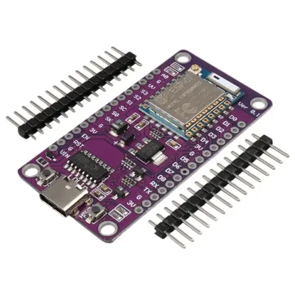 ESP-07 Modüllü NodeMCU V3 Mor Geliştirme Kartı IoT Projeleri İçin USB-C Haberleşme Modülü resmi