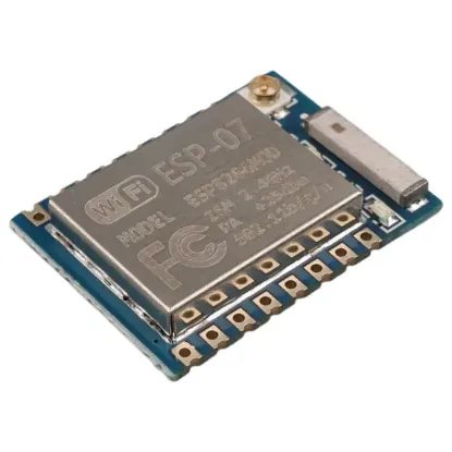 Mavi PCB ESP-07 WiFi Alıcı Verici Modülü 2.4GHz Kablosuz Antenli Haberleşme  IoT Kartı resmi