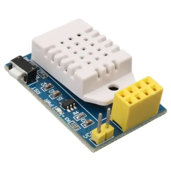 ESP-01S DHT22 Isı ve Nem Sensörü Modülü Kablosuz WiFi Akıllı Ev Otomasyon Kartı resmi