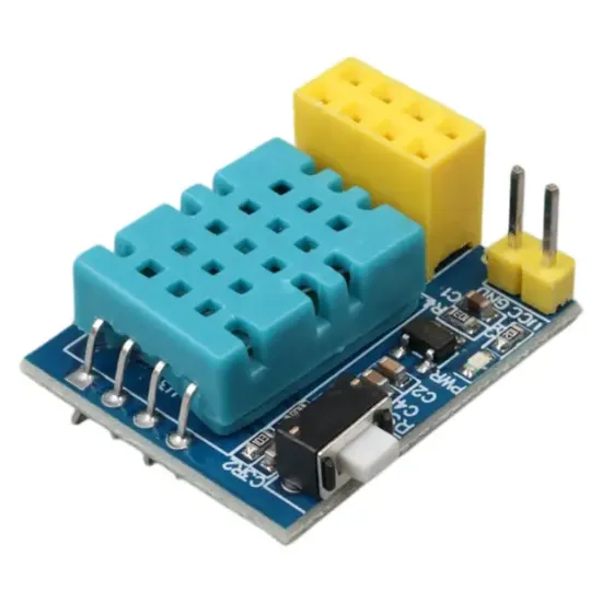 ESP-01S DHT11 Isı ve Nem Sensörü Modülü WiFi Akıllı Ev Otomasyon Kartı v1.0 resmi