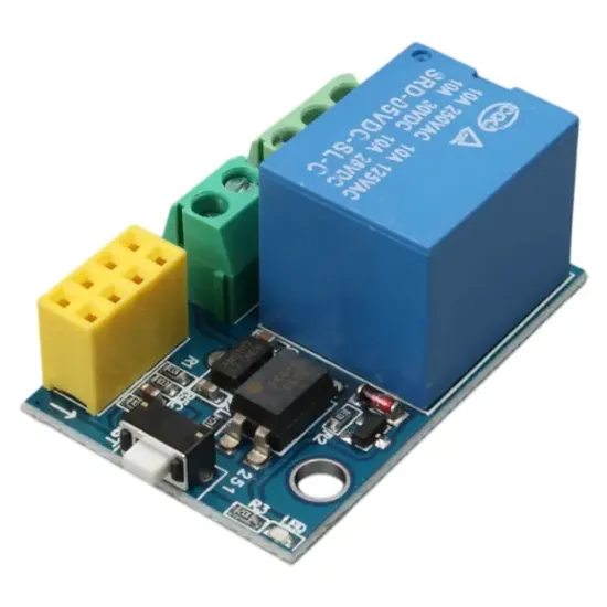 ESP-01 ESP-01S Röle Modülü 5V WiFi Akıllı Ev Otomasyonu Kontrol Kartı v4.0 resmi