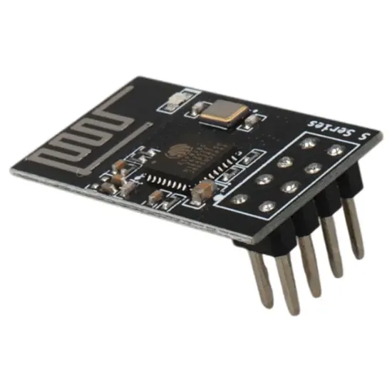 ESP-01S ESP8285 WiFi Seri Haberleşme Modülü Kablosuz Veri Aktarım Kartı resmi