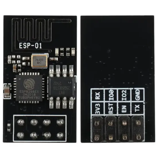 Akıllı Ev Otomasyonu İçin ESP-01S Uyumlu Sensör Röle ve Programlayıcı Modül resmi