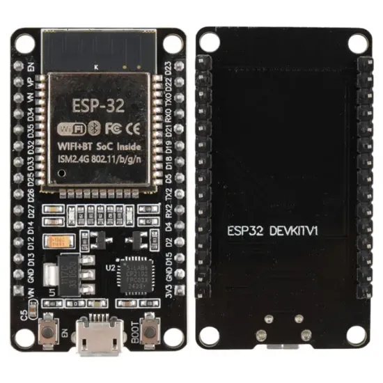ESP32 WiFi Bluetooth Geliştirme Kartı CP2102 Driver DevKit V1 30 Pin Mikrodenetleyici resmi