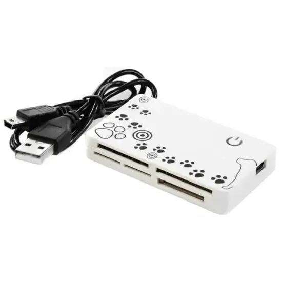 Narita HT-02A Usb 2.0 Support Sd-Mmc-Mini Sd-T Flash-Ms-Ms Pro All In One Çoklu Kart Okuyucu  resmi