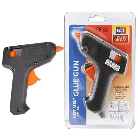 Sanko 6844 Anahtarsız 40 Watt Siyah Silikon Tabancası  resmi