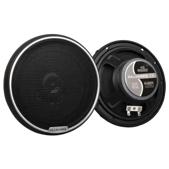 Fullsound FS-1650TK 16 CM 6'' 200 Watt Tweeterlı Kapaklı Oto Hoparlör (2'li Takım) resmi