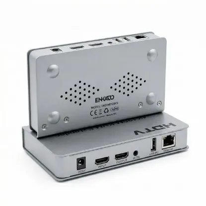 Enkado EKD-HE120KVM 4K 120 Metre HDMI USB KVM Extender resmi