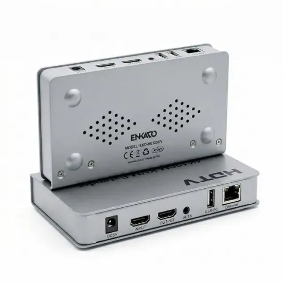 Enkado EKD-HE120KVM 4K 120 Metre HDMI USB KVM Extender resmi