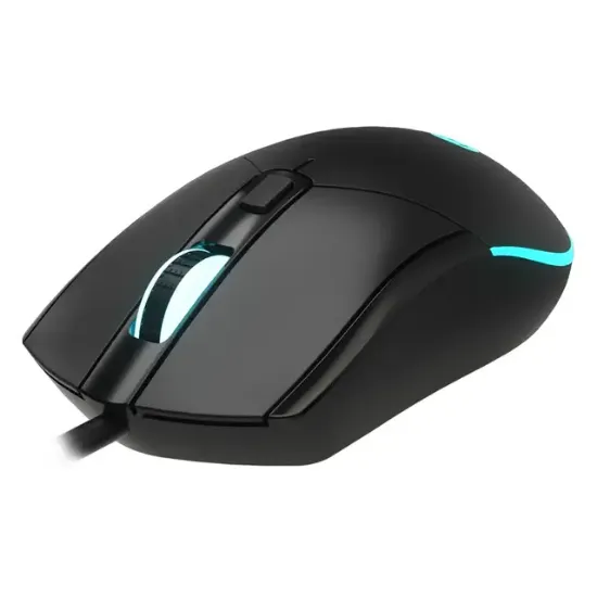 Lenovo Lecoo MS120 2400 DPI RGB Aydınlatmalı Kablolu Gaming Mouse resmi