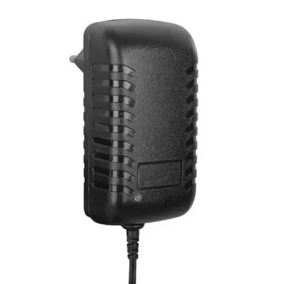 Weko WK-37868 27.6 Volt - 1 Amper 5.5*2.5 Uçlu  Ledli Yerli Üretim Priz Tipi Dikey Süpürge Şarj Adaptörü resmi