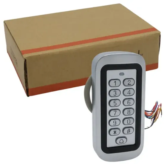 Novacom NC-MSWP25 IP68 Şifrematik RFID Kart ve Şifreli Kapı Kilidi Metal Kasa Suya Dayanıklı resmi