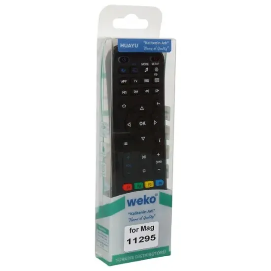 Mag 254 HD IP Tv Linux Settopbox Uydu Kumanda resmi