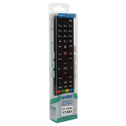 Vestel Seg Regal Kare Göbek Mor Tuşlu Lcd Led Tv Kumanda resmi