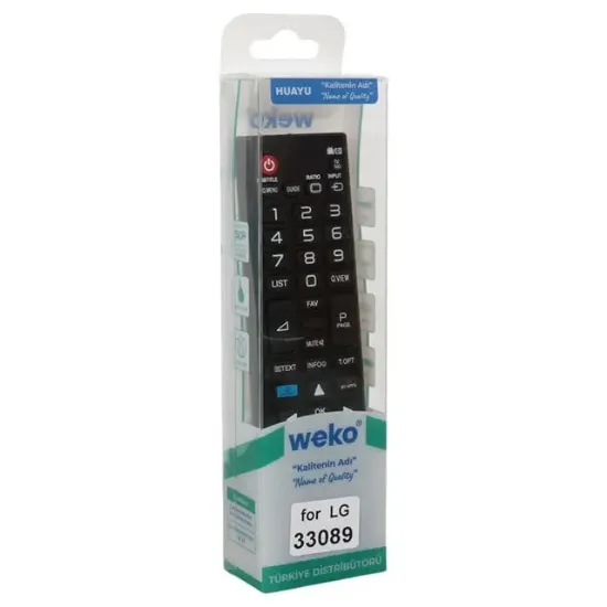 LG RM-L1162 Smart My Apps Tuşlu Kısa Lcd-Led Tv Kumandası (AKB73715601A) resmi