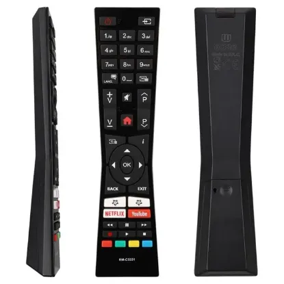 Vestel - JVC RM-C3331 Netflix - Youtube Tuşlu Lcd - Led Tv Kumanda resmi