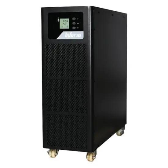 Inform Stark 10 KVA 3F-3F LCD Online UPS (Trifaze) Kesintisiz Güç Kaynağı 6-14 Dk (16x9Ah) resmi