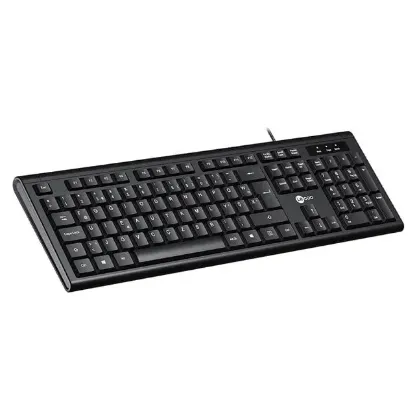 Lenovo Lecoo KB101 USB Kablolu Siyah Türkçe F Klavye (Numpadli) resmi