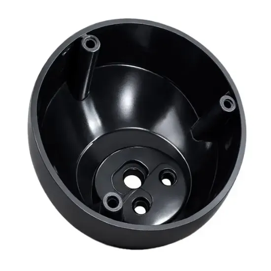 Poke PK-5059 10 CM Siyah Dome Tweeter Kabini Yüzey Montaj Podu resmi