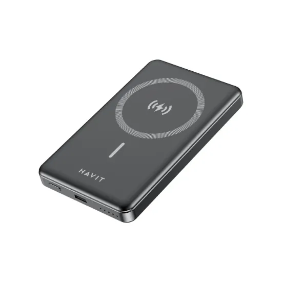 HAVIT PB5203 MAGESAFE 10.000MAH POWERBANK SIYAH resmi