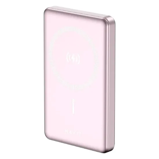 HAVIT PB5203 MAGESAFE 10.000MAH POWERBANK PEMBE resmi