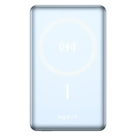 HAVIT PB5203 MAGESAFE 10.000MAH POWERBANK MAVI resmi
