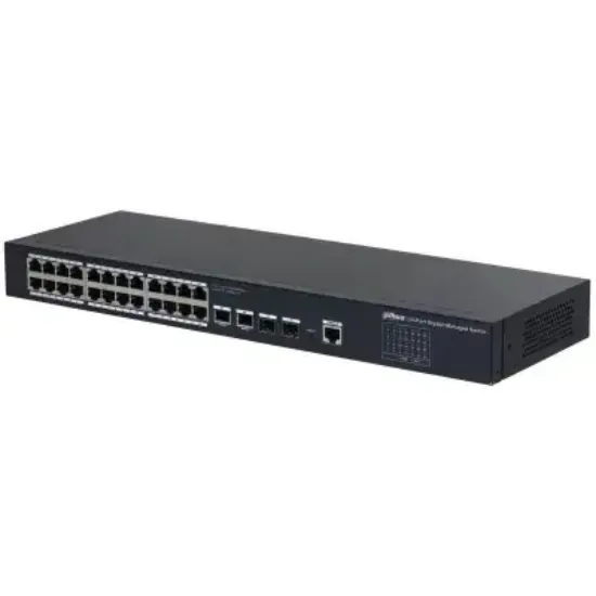 DAHUA SG4028 28 PORT 10/100/1000 +2SFP WEB YONETIL resmi