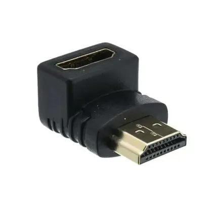 Hdmi Dişi Erkek 90 Derece Ara  Adaptör L Tip resmi