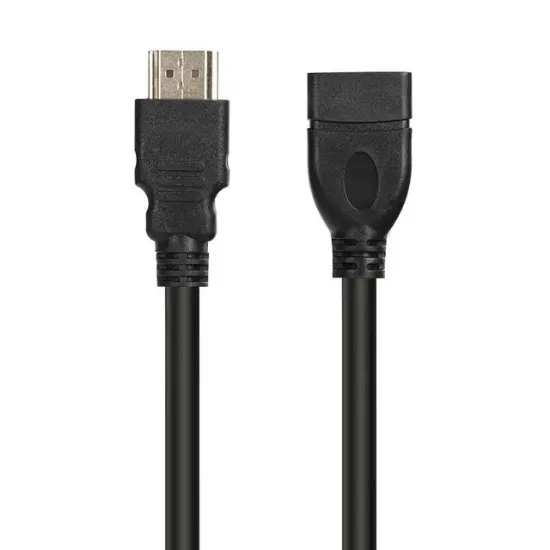 Powermaster PM-29568 HDMI Erkek HDMI Dişi 1 Metre Uzatma Kablo                                                 resmi