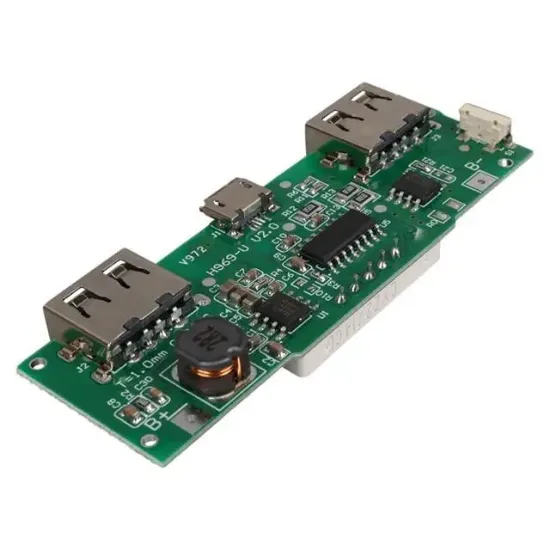 Weko WK-22851 Lityum Pil Powerbank Şarj Modülü Dijital Ekranlı İki Port 5V-2.1A resmi