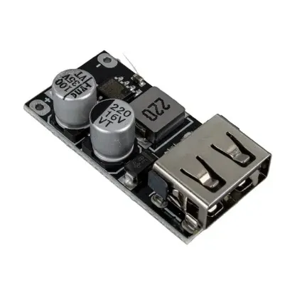 Weko WK-22853 USB-A DC Voltaj Düşürücü Modül Telefon Şarj Devresi Giriş 6-32V Çıkış 5V TO Q.C3.0 Step Down resmi