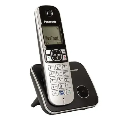 Panasonic KX-TG6811 Dect Telsiz Telefon Siyah resmi